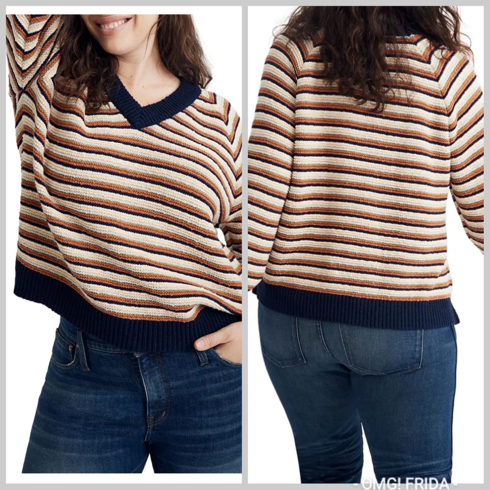 Madewell Arden Crop Pullover Sweater